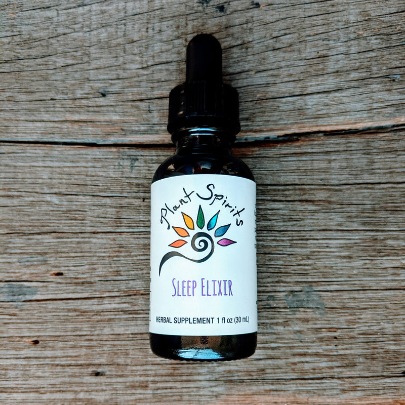 Sleep Elixir botanical supplement wild crafted by Plant Spirits
