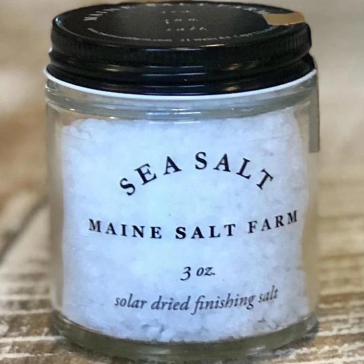 Finishing Sea Salt · Maine Salt Farm · 3oz Jar