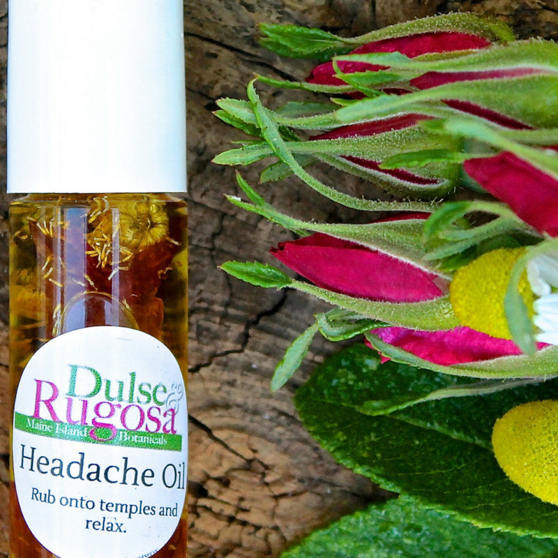 Headache Oil · Essential Oil Roll-On · Dulse & Rugosa