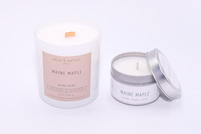 Maine Maple Candle by Near & Native