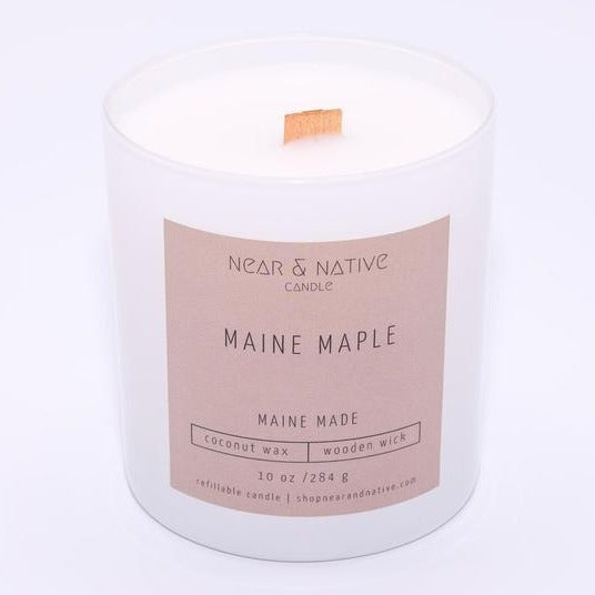 Maine Maple Candle by Near & Native