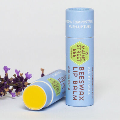 Beeswax & Cocoa Butter Lip Balm · By Maine Street Bee