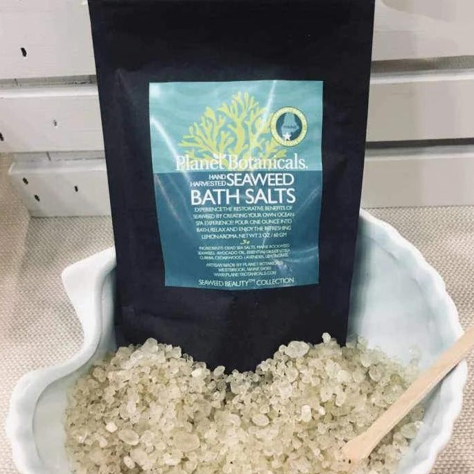 Seaweed Bath Salts · 2oz · Planet Botanicals