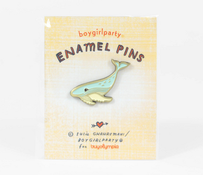 Whale Enamel Pin