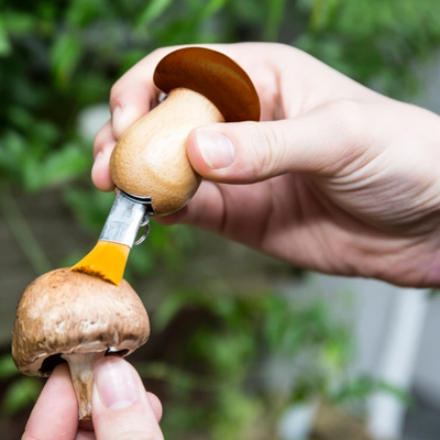 Mushroom Tool Keychain