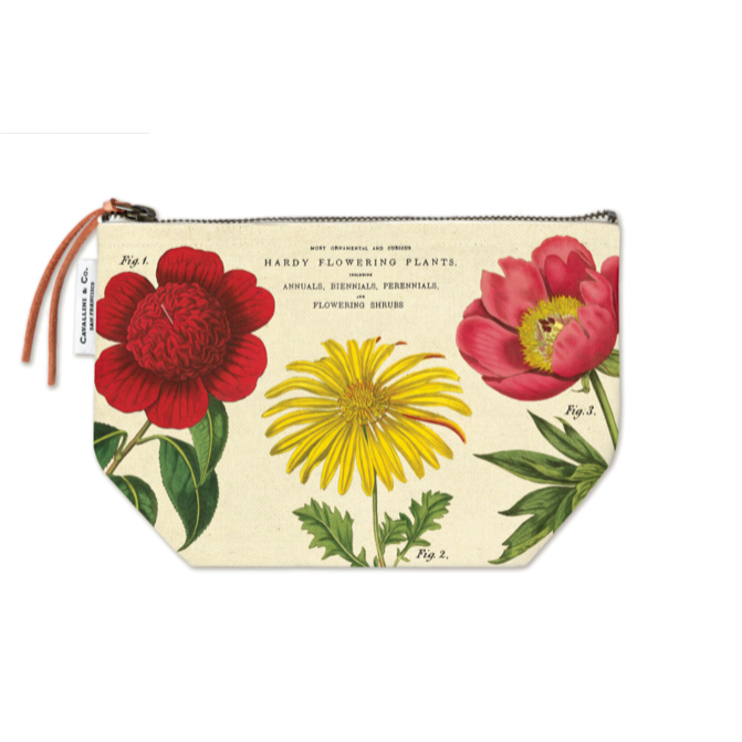 Vintage-Print Pouch (Medium)