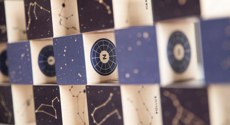 Constellations - Wood Blocks