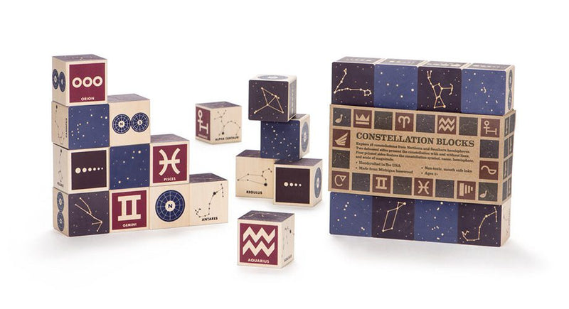 Constellations - Wood Blocks