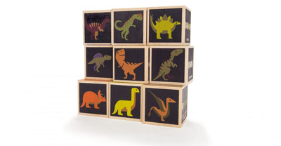 Dinosaurs - Wood Blocks