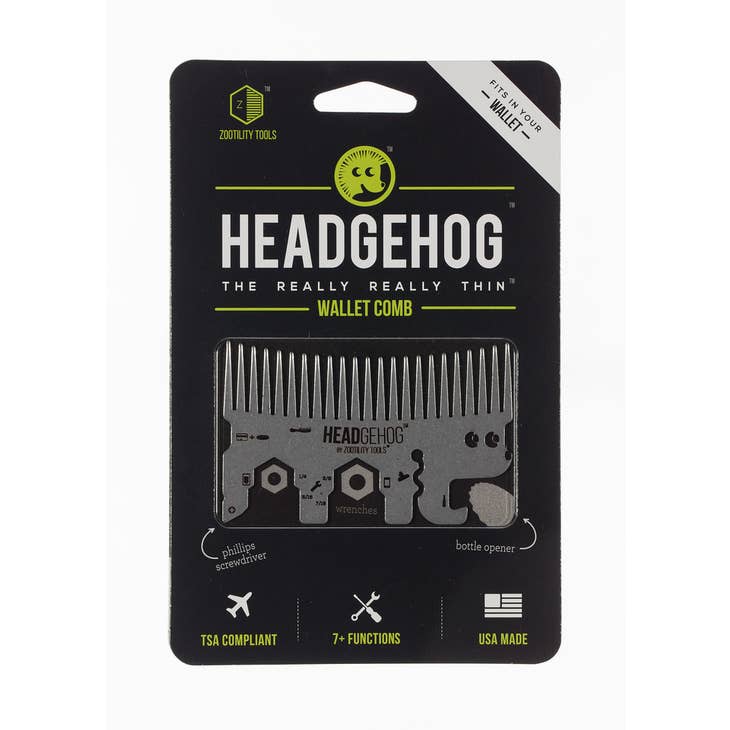Headgehog Multi-tool comb · Zootility