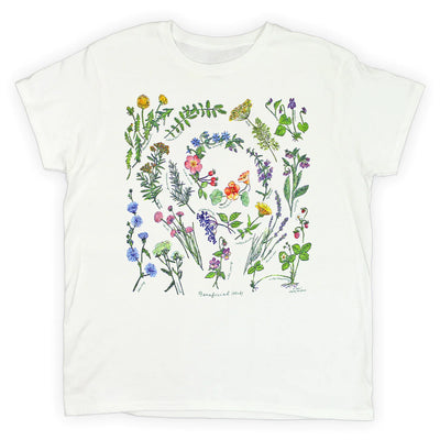 Beneficial Herbs Ladies White T-Shirt · Liberty Graphics