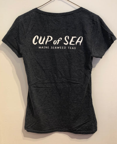 Cup of Sea T-Shirt · Ladies Gray