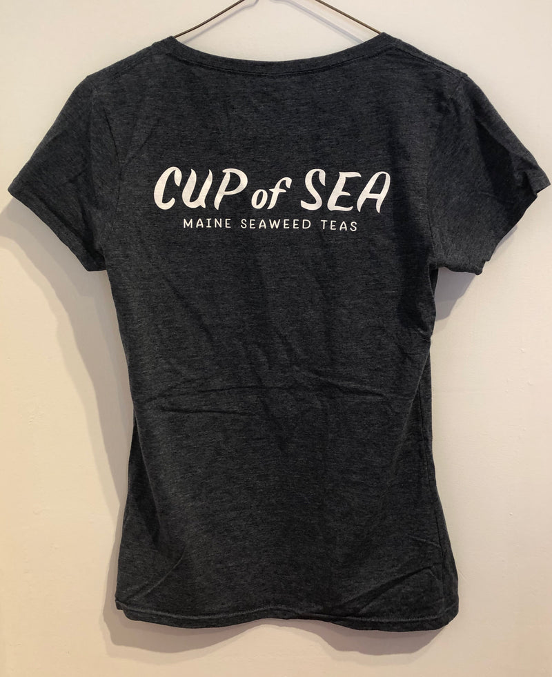 Cup of Sea T-Shirt · Ladies Gray