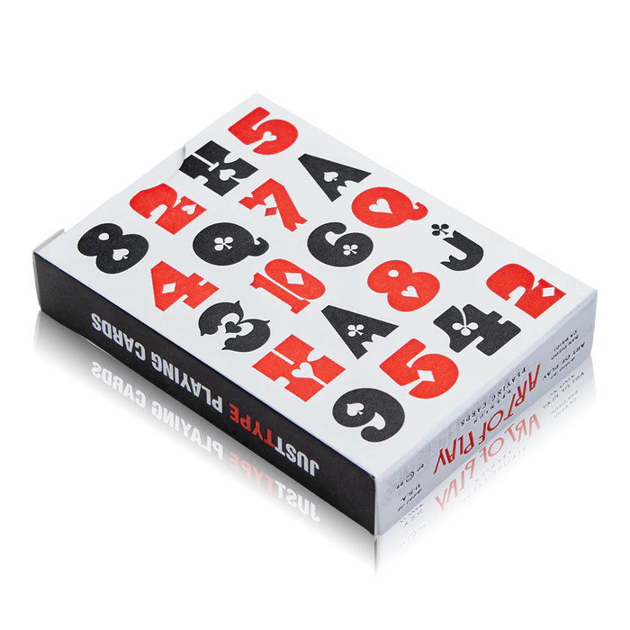 Playing Card Deck・Just Type (Edition 2) – Heritage Seaweed
