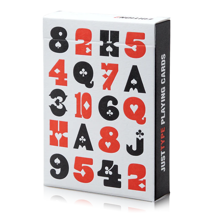 Playing Card Deck・Just Type (Edition 2)