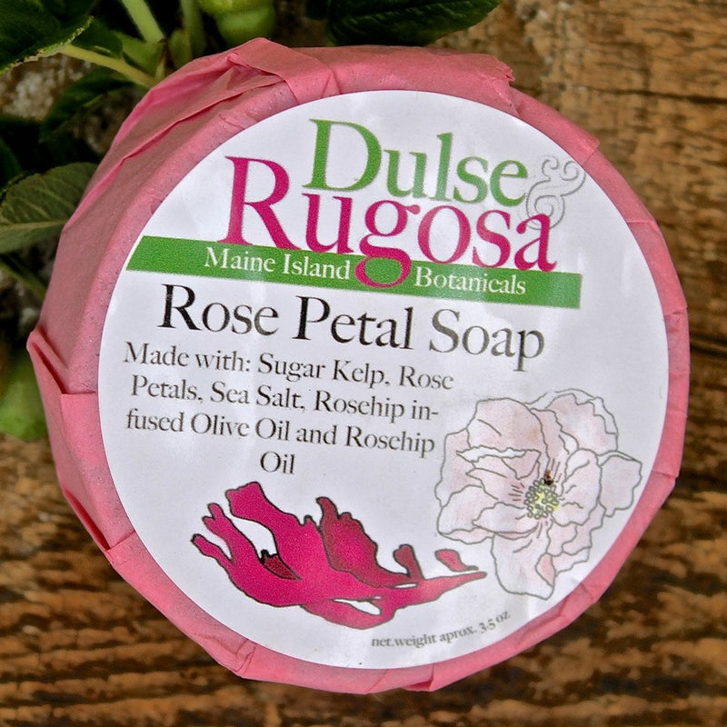 Rose Petal Soap (3oz) Dulse & Rugosa