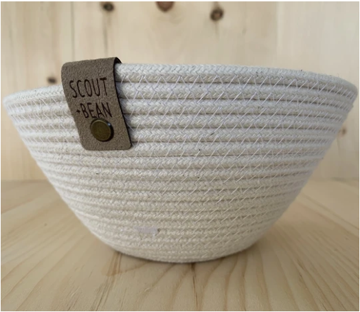Small Catch-All Rope Bowl · Made in Maine by Scout + Bean