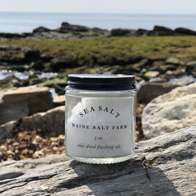 Finishing Sea Salt by Maine Salt Farm in situ