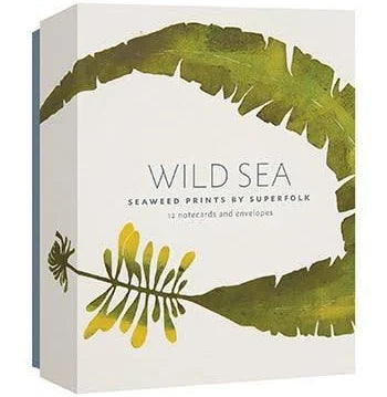 Wild Sea Seaweed Print notecards