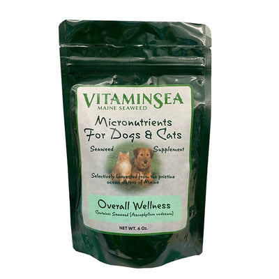 Overall Wellness Seaweed Micronutrients for Dogs & Cats by VitaminSea
